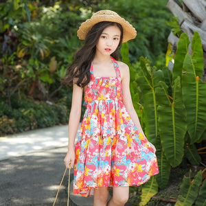 Children's Clothing Foral Beach Dress