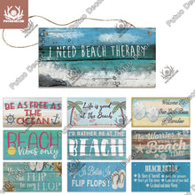 Load image into Gallery viewer, Summer Signs Decorative Plaque Wood Wall Plaque Wooden Signs for Beach House