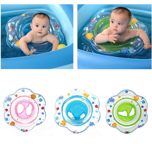 Baby Swimming Seat Ring  Inflatable Infant  Lifebuoy Ring