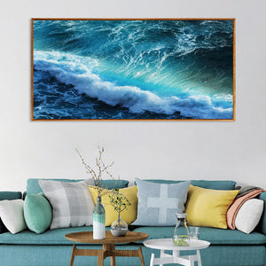 Surfing Ocean Sea Waves Wall Art