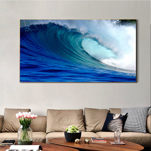 Surfing Ocean Sea Waves Wall Art