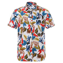 Load image into Gallery viewer, Mens Cotton Hawaiian Shirt Floral Patterns
