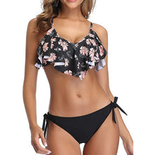 Load image into Gallery viewer, Tropical Flounce Bikini