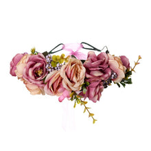 Load image into Gallery viewer, Floral Hair Wreaths