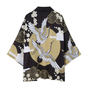 Japanese Five Point Sleeves Kimono