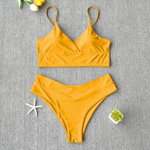 Push Up Swimwear Vest Bikini Set Brazilian