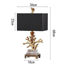 Load image into Gallery viewer, Simple modern creative coral crystal decorative lamp