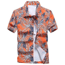 Load image into Gallery viewer, Colorful Printed Beach Aloha Shirts Short Sleeve Plus Size 5XL