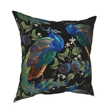 Load image into Gallery viewer, Tropical  Exotic Peacock Custom Cushion Covers