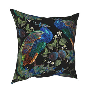 Tropical  Exotic Peacock Custom Cushion Covers