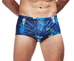 Mens Swim Briefs Front Pouch with Removable Cup Swim Shorts