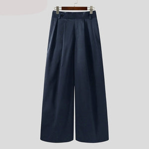 Vintage Style Straight-leg Trousers S-5XL