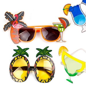 Hawaii Beach Flamingo Pineapple Sunglasses Goggles Bachelorette Hen Night Stag Party Favors Carnival Party Decoration