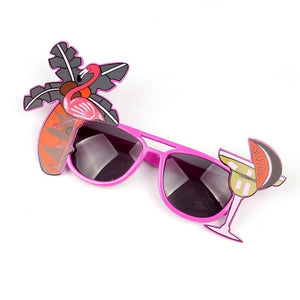 Hawaii Beach Flamingo Pineapple Sunglasses Goggles Bachelorette Hen Night Stag Party Favors Carnival Party Decoration