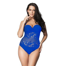 Load image into Gallery viewer, High Cut Swimsuit One Piece Plus Size Monokini