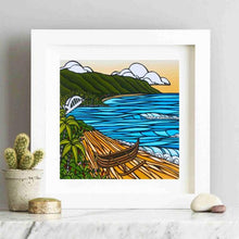 Load image into Gallery viewer, Hawaii Beach Pop Art Canvas