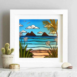 Hawaii Beach Pop Art Canvas