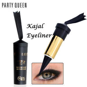 Party Queen Brand Eye Cosmetics Long Lasting Easy to Wear Eyeliner Long Lasting Make Up Pigment Black Waterproof Eyeliner Pencil