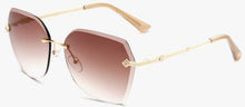 Load image into Gallery viewer, Retro Crystal Rimless Sunglasses Women Brand Fashion Sun Glasses Woman Shades oculos de sol occhiali da sole donna