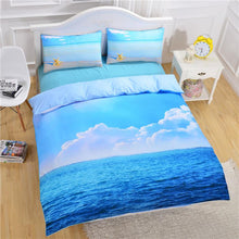 Load image into Gallery viewer, Starfish And Ocean Bedding Set Duvet Cover Set
