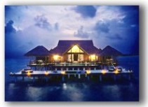 Load image into Gallery viewer, Led Canvas Painting Maldives