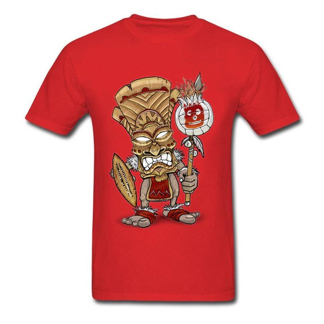 Wilson Warrior Tiki God T Shirt 100% Cotton