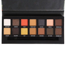 Load image into Gallery viewer, Tropical Rainforest 14 color eye shadow palette Shimmer Matte, water proof
