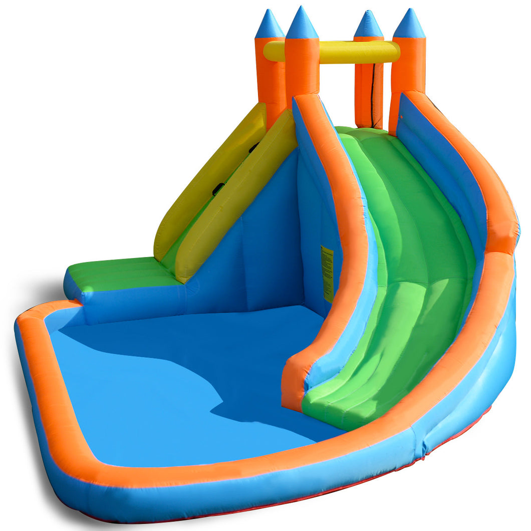 Inflatable Water Slide Mighty Bounce House Jumper Castle Moonwalk Without Blower