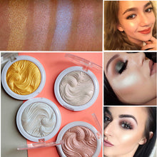Load image into Gallery viewer, Waterproof Pearl White Gold Shimmer Glow Highlighters