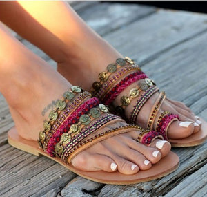 Ornate Summer Roman Sandals