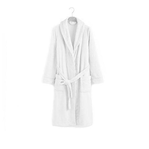 Winter Warm Unisex 100% Cotton Thick Terry Couple Towel Bath Robe Dressing Gown