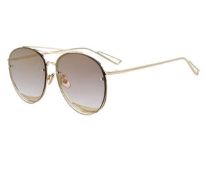 New Arrival Women Classic Brand Designer Rimless Sunglasses Twin Beam Metal Frame Sun Glasses S8096