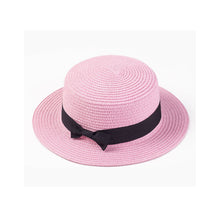 Load image into Gallery viewer, Straw Sun Hat for Women Lady Sun Caps Straw Beach Hat Beach Sun Hat Summer Hat for Women
