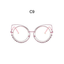 Load image into Gallery viewer, Vintage fashion cat eye Frames