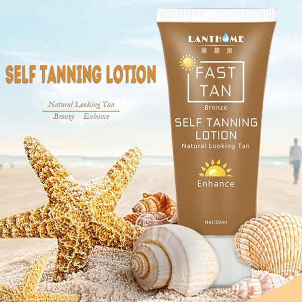 Self Dark Tanning Cream Body Tanning Self Sun Tan Enhance Bronzer Cream Lotion