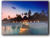 Load image into Gallery viewer, Led Canvas Painting Maldives
