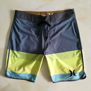 New Brand Quick Dry Men Elastic Spandex Board Shorts