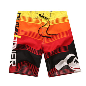 Mens Swimwear Quick Dry Basic Long Swim Boxer Trunks Board Shorts Swimsuits Beachwear Summer Holiday