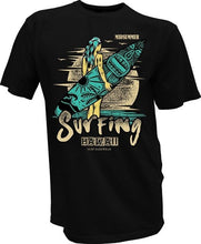 Load image into Gallery viewer, Surfer Tiki Beach Retro T shirt