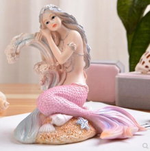 Load image into Gallery viewer, Decorative Mermaid Figurine